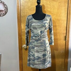 Venus XS camo knit dress.